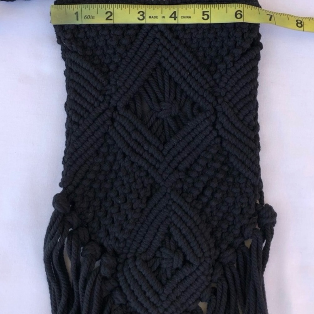Pura Vida Blue Macrame Bag - Picture 7 of 8